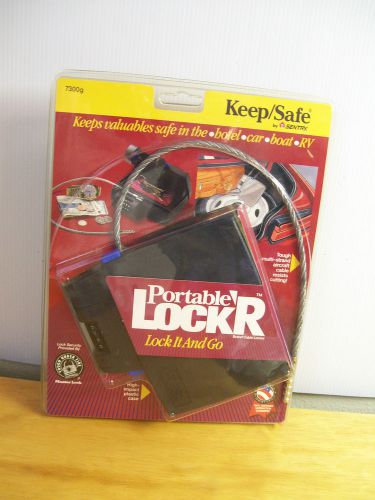 SENTRY KEEP/SAFE PORTABLE LOCK R&#039; LOCKER LOCK BOX TRAVEL SECURITY LOCK IT AND GO