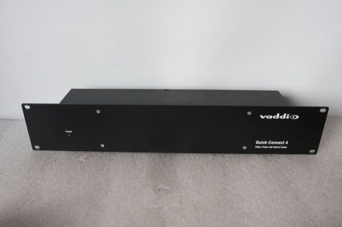 Vaddio Quick Connect 4 Ch Camera Video Power &amp; Control Center w Power Supply