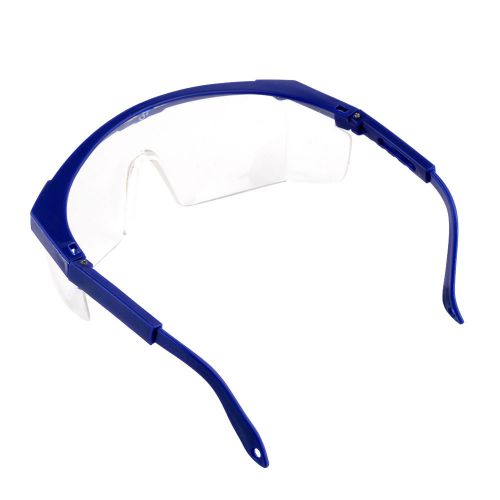 New eye protection clear+blue goggles glasses from lab dust paint anti fog for sale