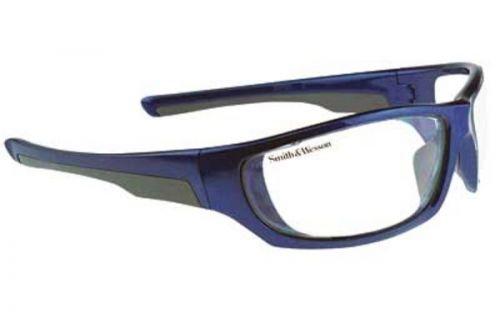 Radians SW101 S&amp;W Glasses Blue Aluminum Clear 99.9% UV Protection SW101-10C