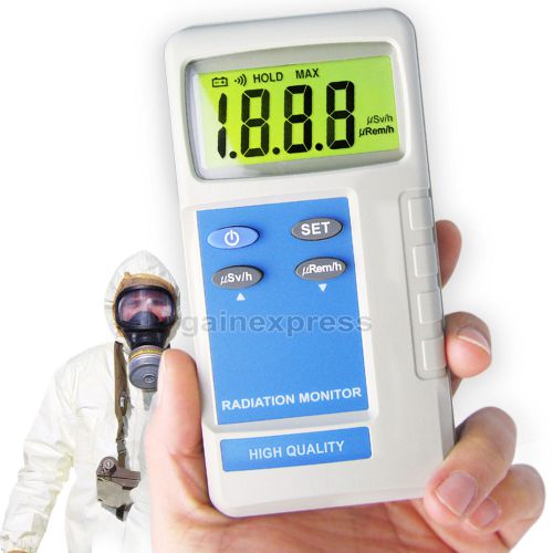Nuclear Gamma Radiation Detector Monitor Geiger Counter Dosimeter Made in Taiwan