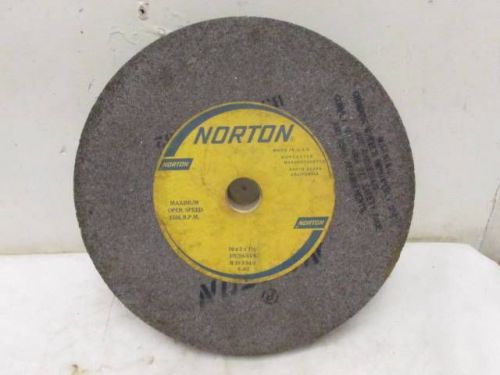 NOS Norton 37C16-SVK 16&#034; x 2&#034; x 1 1/2&#034; 1555 RPM Stone Grinding Wheel Machinest