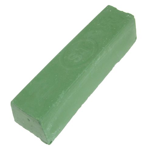 Green polishing buffing compound bar 175mm long for metal for sale