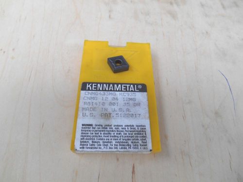 Kennametal carbide inserts , cnmg 433mg , kc935 , 7 inserts for sale