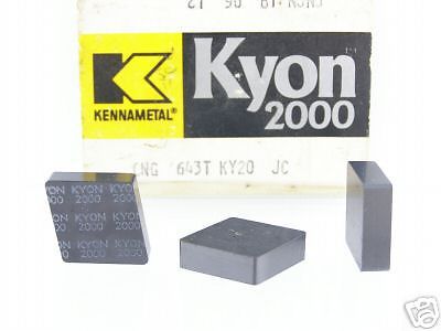 46 KENNAMETAL CNG 643 T KY2000 CERAMIC INSERTS P207S
