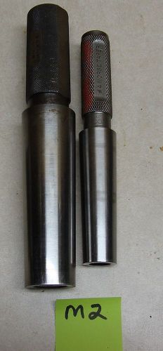 Morse taper male inspection gage 4, and 5 group #2 for sale
