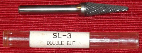 Carbide bur 3/8 inch shank  sl-3  double cut for sale