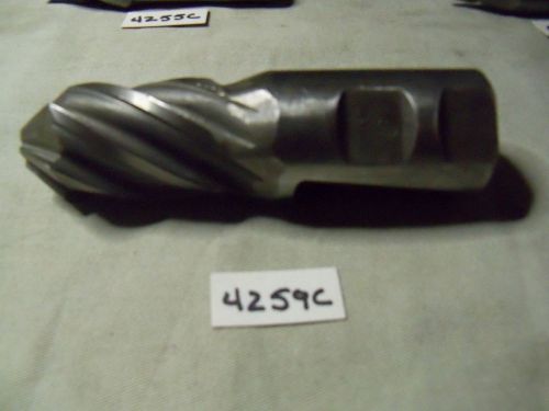 (#4259C) Used Machinist Shop Made 40 Degree Tapered End Mill