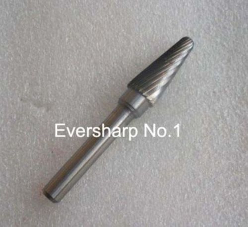 1pc solid carbide rotary file/burr conical round ballnose 10 mm shank 6 mm l1025 for sale