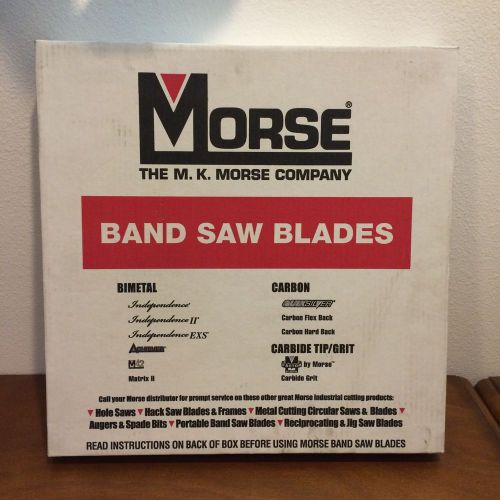 Morse — Bandsaw Blade 20Ft. x 1-1/4&#034; HB Carbon 5/8&#034; Pallet