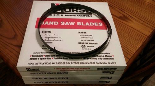 Morse  9&#039; 7&#034; 3/4 14R Band Saw Blades lot of 4 blades NEW