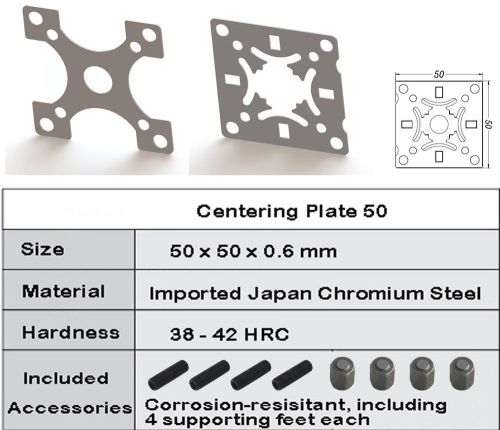 EROWA 50MM Centering Plate Kit - Set