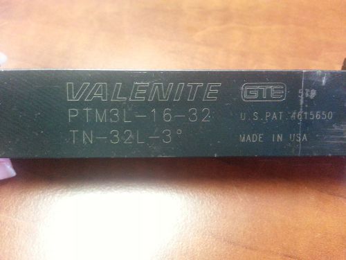 Valenite PTM3L-16-32 TN-32L-3? Tool Holder - Stock # 0773