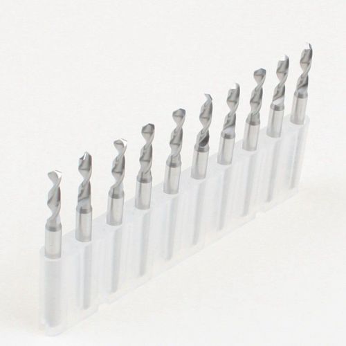 10pcs 3.175*2.6*12mm pcb mini drill milling tools engraving drill bits cutter for sale