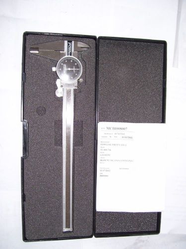Fowler 0-8&#034; shockproof dial caliper .001 precision calipers stainless steel new for sale