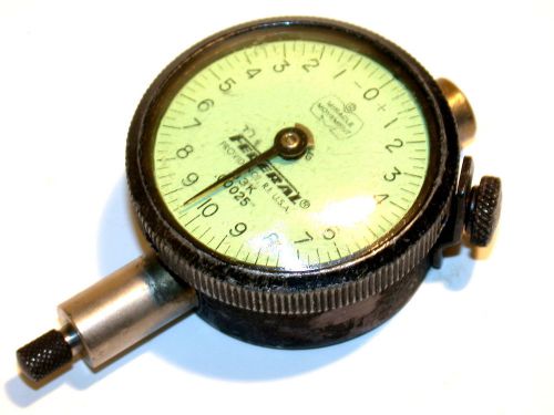 Federal dial .00025&#034; indicator model b3k free shipping for sale