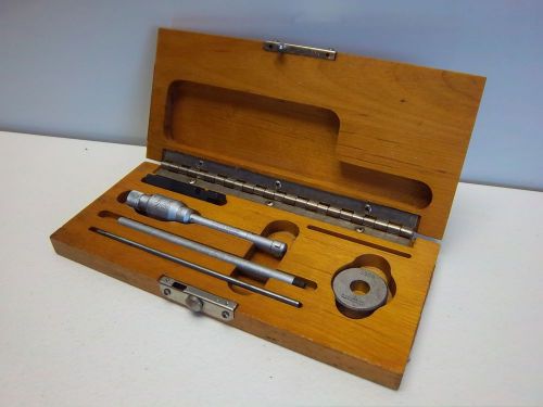 USED BROWN &amp; SHARPE INTRIMIK BORE HOLE MICROMETER 281 W/ CASE