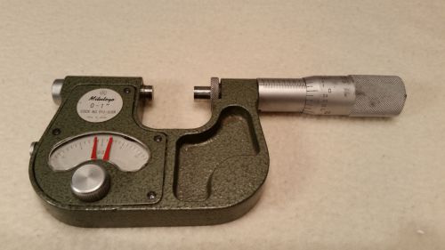 Mitutoyo 510-105r indicating micrometer - 0-1&#034; for sale
