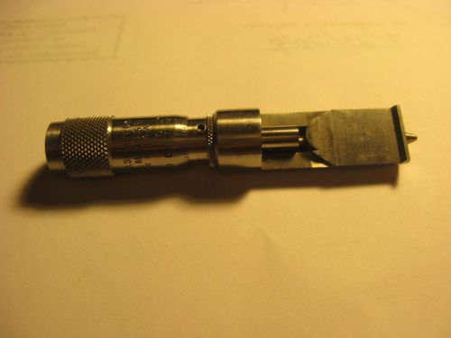 Starrett 208 mdz can seam micrometer with depth gauge for sale