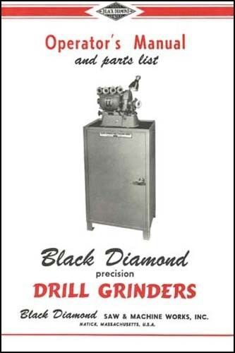 Black Diamond Operator and Parts Manual