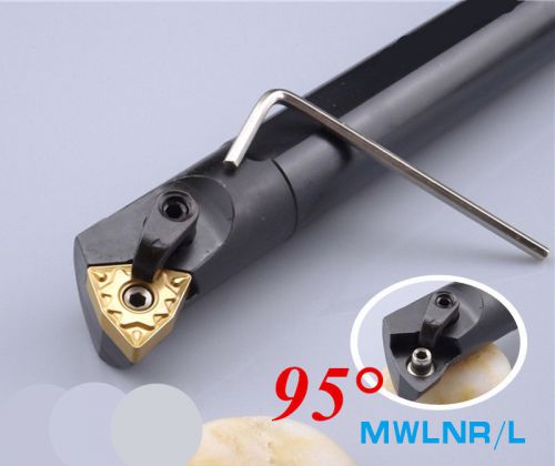 S16q-mwlnr06 16x180l 95° internal turning tool holder for wn06 indexable  insert for sale