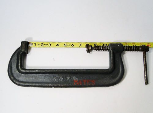 Wilton 6&#034; - 10&#034; capacity general service pattern c-clamp model 110 for sale