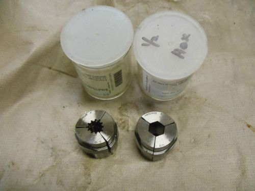 HARDINGE S10 ROUND/HEX COLLET PADS SEE DESCRIPTION FOR AVAILABLE SIZES