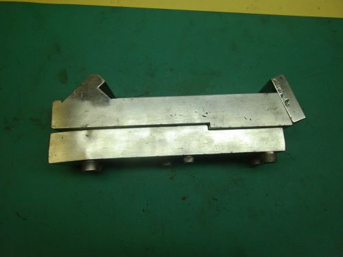 OD GRINDER TABLE CLAMP 6&#034; VERTEX TO VERTEX 8-1/2&#034; LONG X 2&#034; WIDE X 3-1/4&#034; #9462