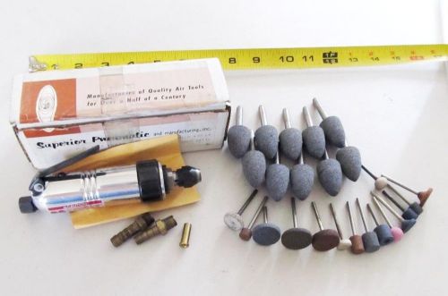 Superior pnematic precision die grinder + accessories  18,000rpm for sale