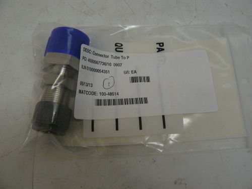NEW PARKER 8-12 FH2BZ-SS-CNQ CONNECTOR TUBE TO PIPE CERTIFIED NUCLEAR QUALITY