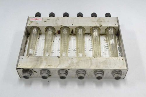 Kytola ve6a-5502-dn 0-10 test tube air flowmeter assembly b354577 for sale