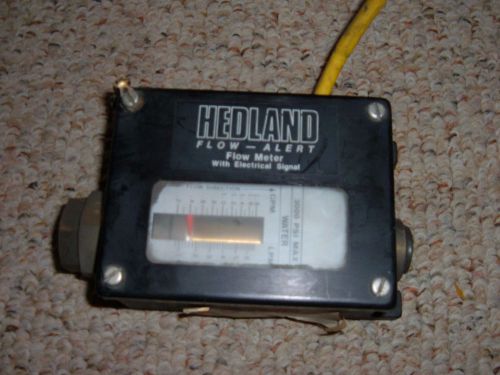 Hedland h685-502 flow meter flow-alert with electrical signal water 0-1.8 gpm for sale