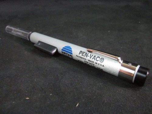 Pen-vac vacuum pick up tool v8901-esd virtual industries for sale