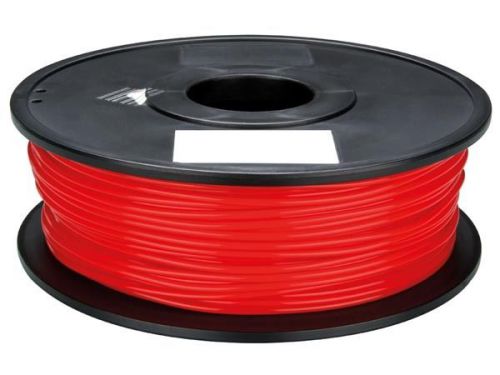 VELLEMAN PLA3R1 3 mm (1/8&#034;) PLA FILAMENT - RED - 1 kg / 2.2 lb for 3D PRINTERS