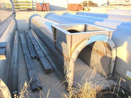 Trough: CTDF1610 double formed flange - 11&#039;-2&#034; length - 10 gage 316SS