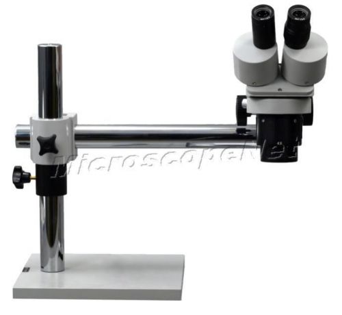 Omax stereo binocular microscope 20x-40x-80x with boom stand for sale