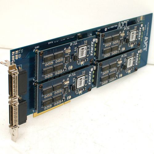 Ajinextek AXT BPFR with (4) COM-234SD Com Modules Semes ICJL-003 Included PCI