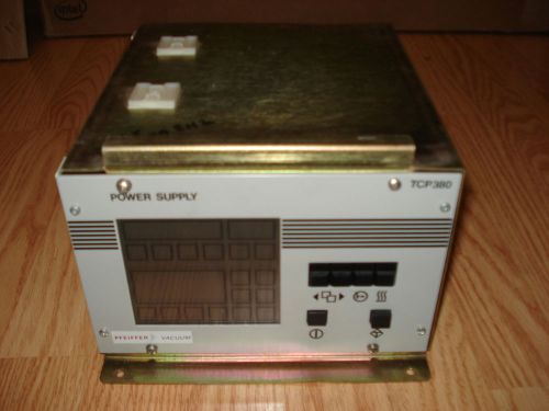 PFEIFFER TCP 380 POWER SUPPLY VACUUM PUMP CONTROL