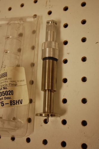 New mdc vacuum high voltage electrical feedthrough kf16/kf10 k075-bshv for sale
