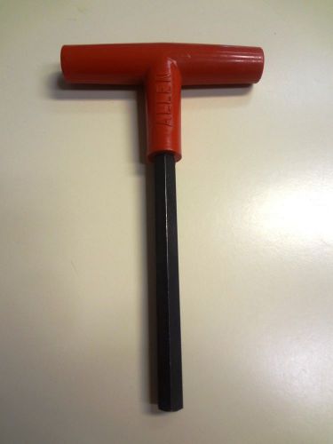 Allen - Allen Wrench Hex (Tee) T-Handle, 3/8&#034; x 6&#034; NEW-Made in USA-Sold by each