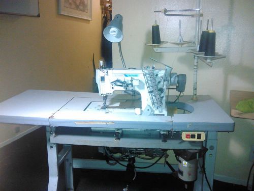 Pegasus W500 Cover Stitch Industrial Sewing Machine automatic