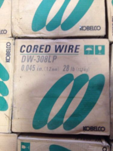 Kobelco dw-308lp .045 gas shielded flux core stainlesssteel tubular welding wire for sale