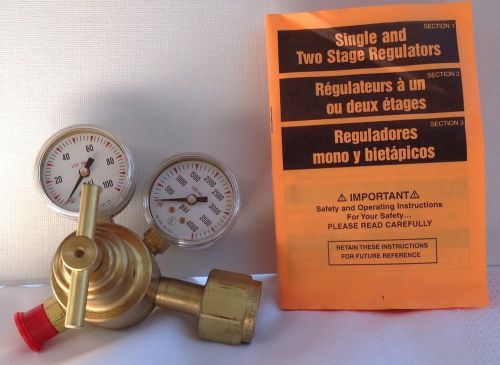 Victor heavy duty acetylene regulator sr6-15-540 w/instructions for sale