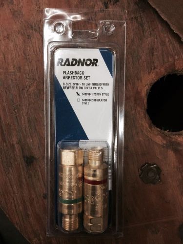 Radnor FA-10 Torch Flashback Arrestors