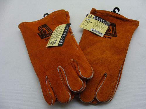 (2) steiner welding gloves 2119y size large new 1 lot of 2 pairs for sale