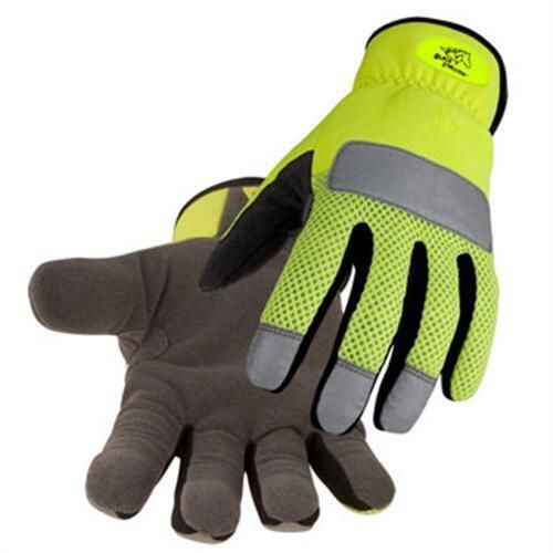 Revco Black Stallion 19HVE ToolHandz Hi-Vis Mechanic&#039;s Gloves, Medium
