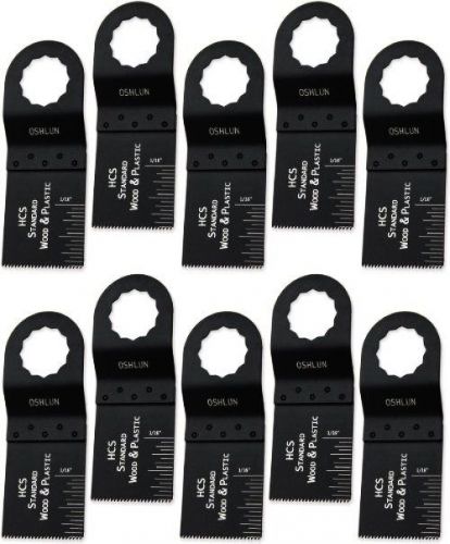 Oshlun mms-0310 1-1/3-in standard hcs oscillating tool blade for fein supercut, for sale