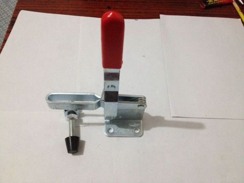 1 x Plastic Covered 186Kg Handle Holding Capacity Vertical Toggle Clamp