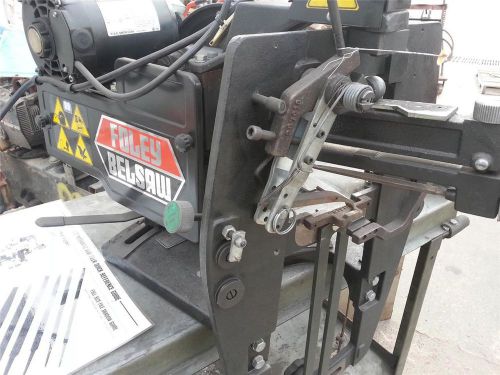 Foley Belsaw Model SF-1000 Hand and Circular Saw Blade Sharpener - EXCELLENT !!