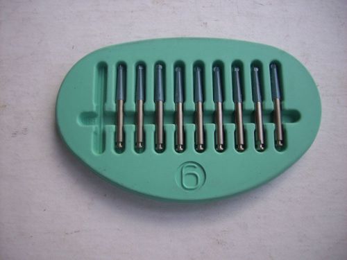 RA-6 Dental Burs Pack of 9